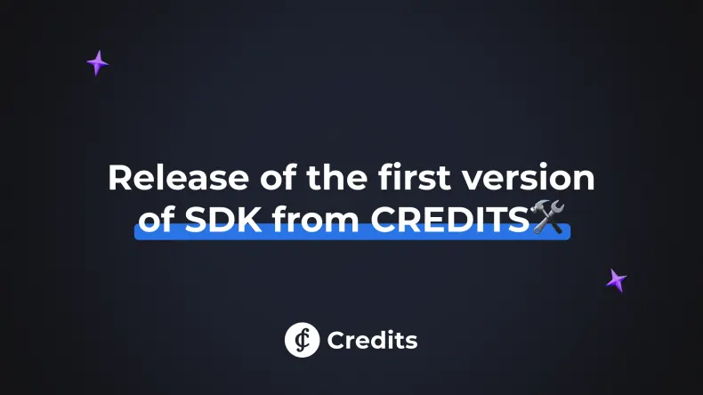 Release of the first version of SDK from CREDITS